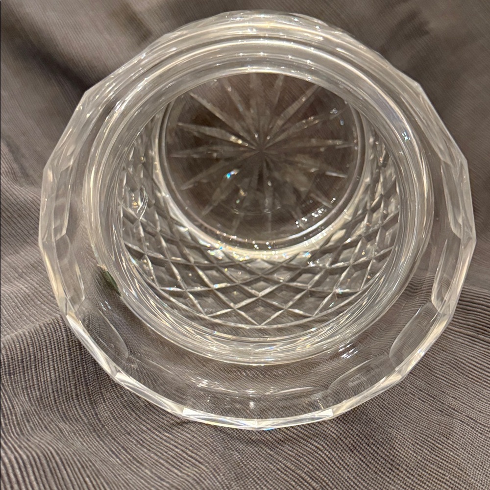 Waterford Crystal Biscuit Jar Glandore Pattern - Picture 5 of 6